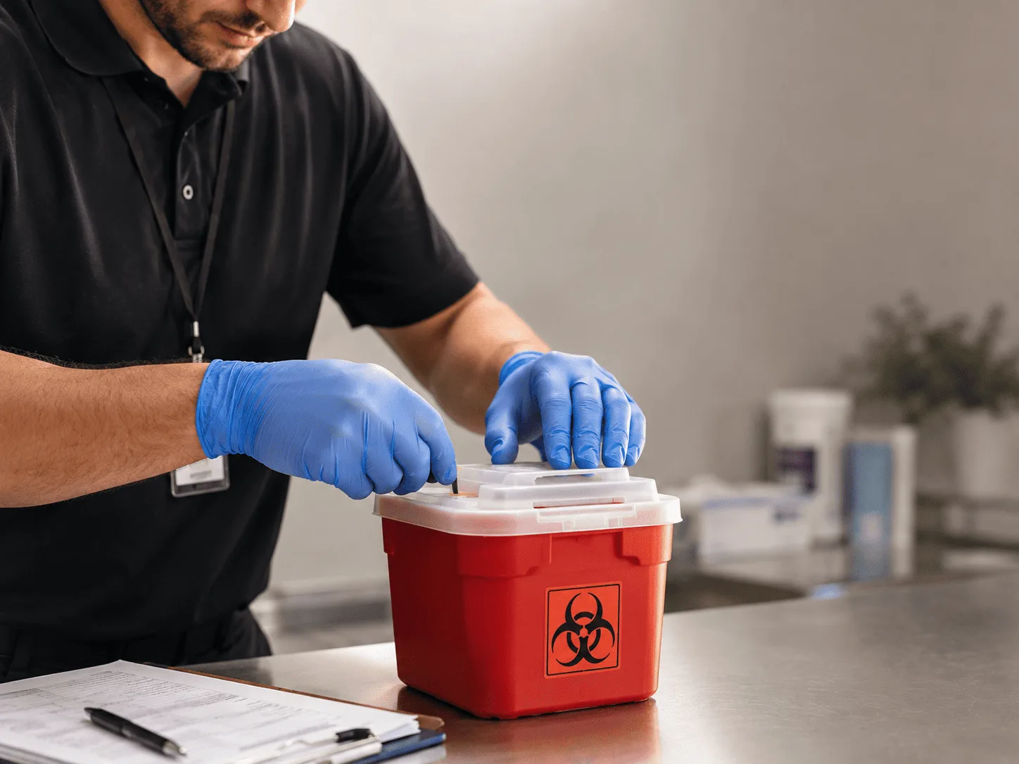 Why choose Sharps Waste Disposal in Grenville, NM
